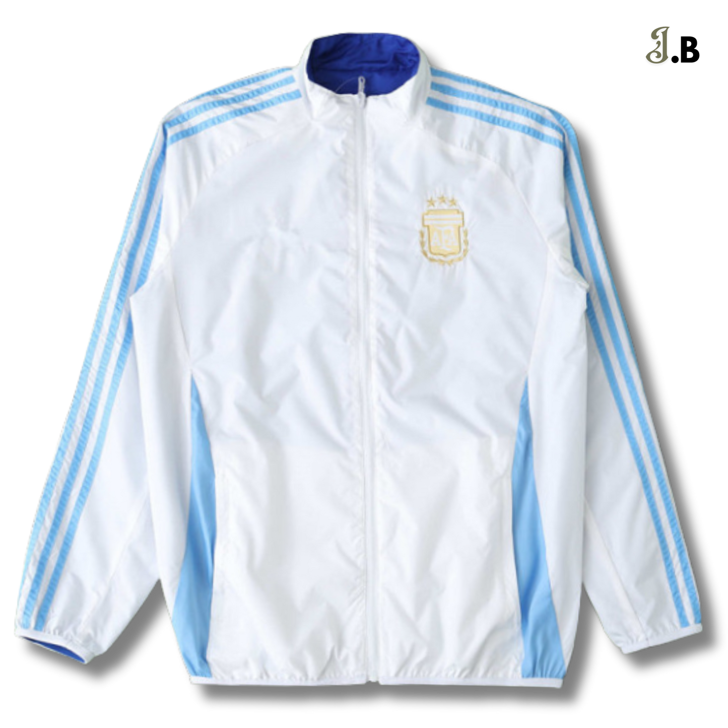 Argentina 24/25 White/Blue Reversible Windbreaker JogaBonito