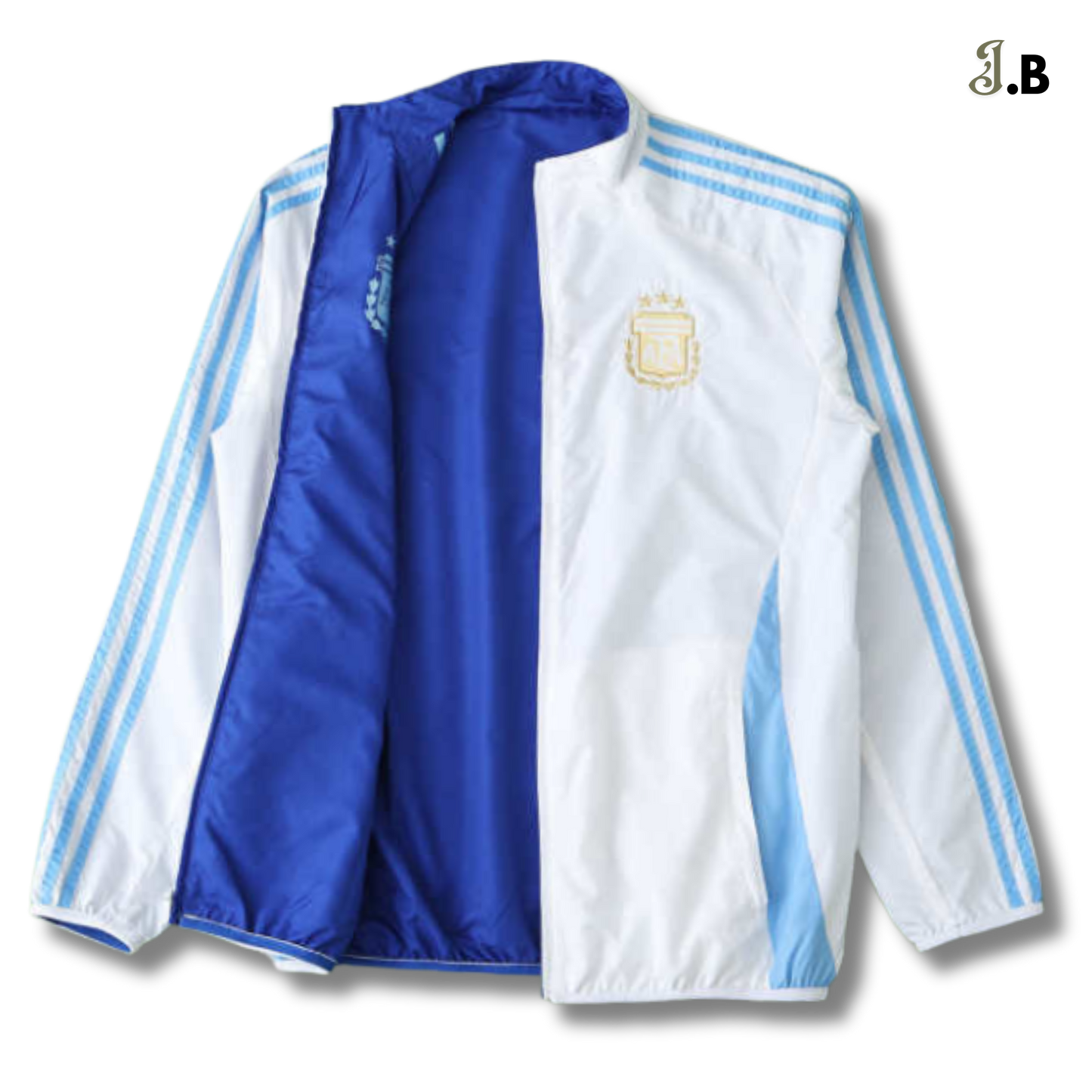 Argentina 24/25 White/Blue Reversible Windbreaker JogaBonito