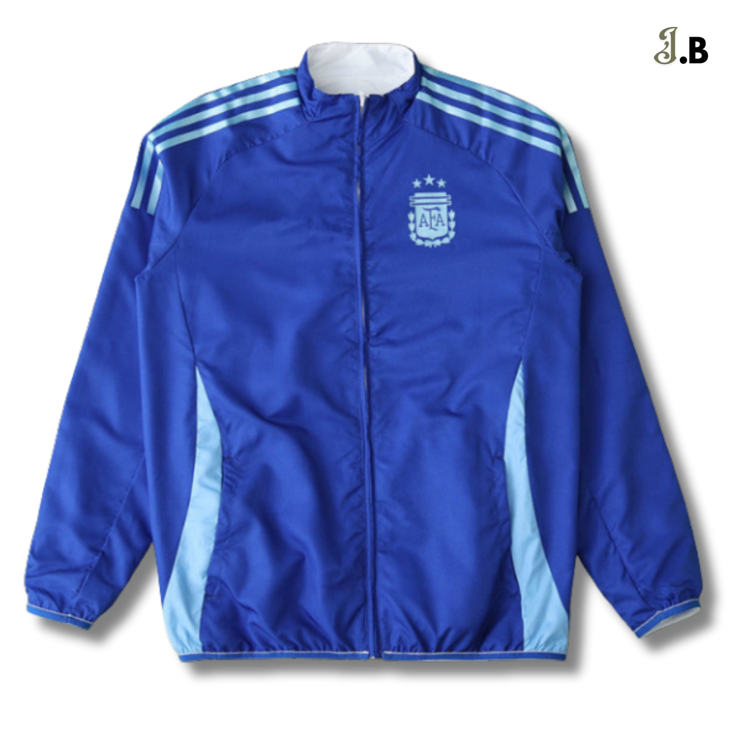 Argentina 24/25 White/Blue Reversible Windbreaker JogaBonito