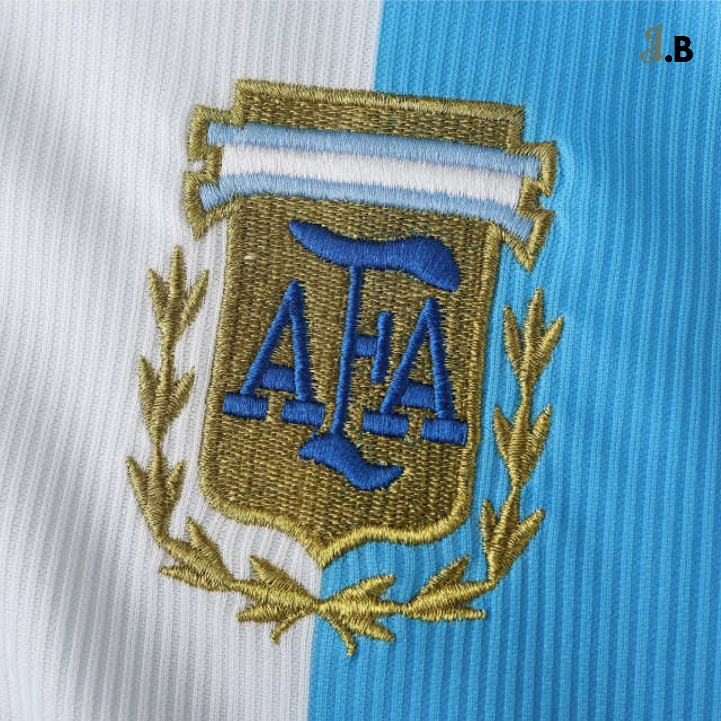 Argentina Vintage 98 Home Light Sea Blue/Gray Jersey JogaBonito