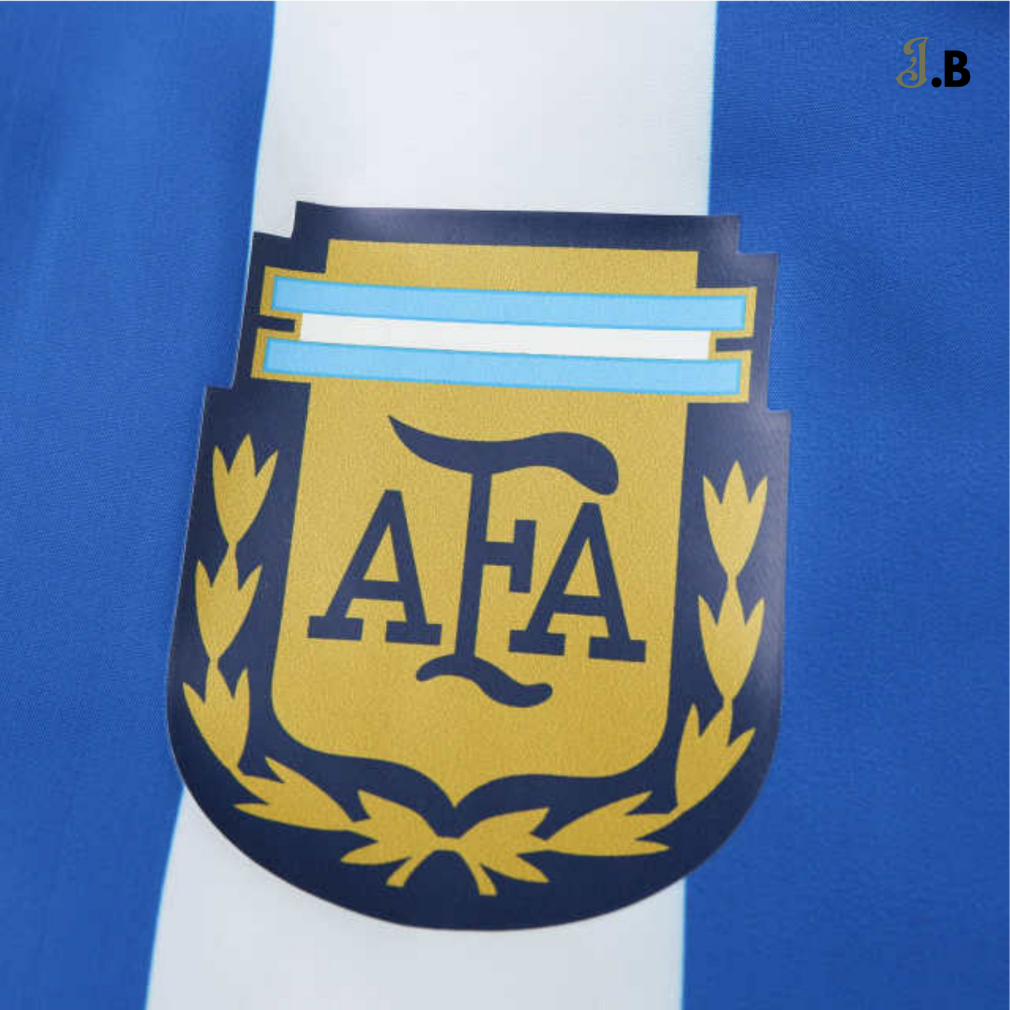 Argentina 24/25 White/Blue Striped Reversible Windbreaker JogaBonito