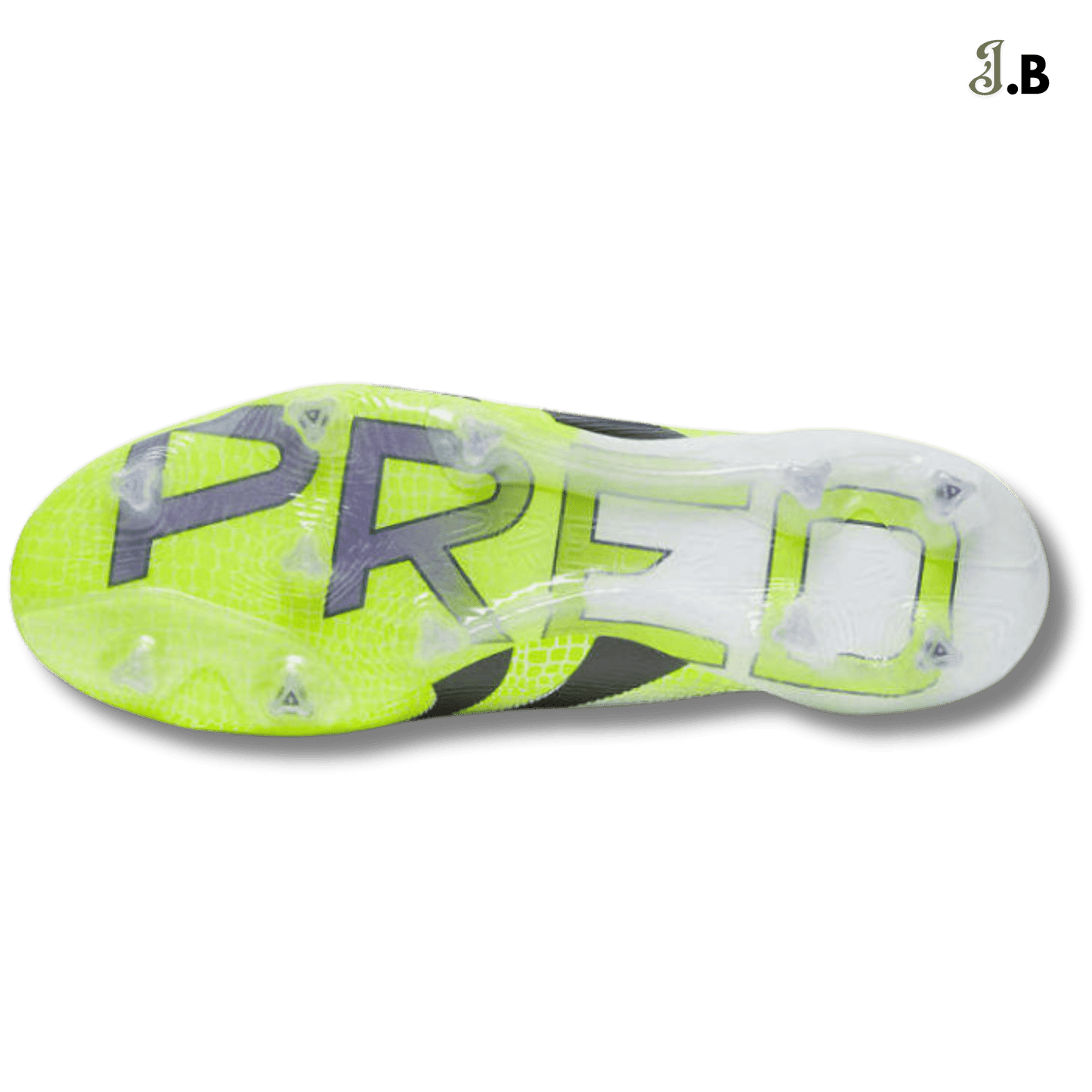 Adidas Predator League White/Light Green Cleats - JogaBonito - Athletic Shoes