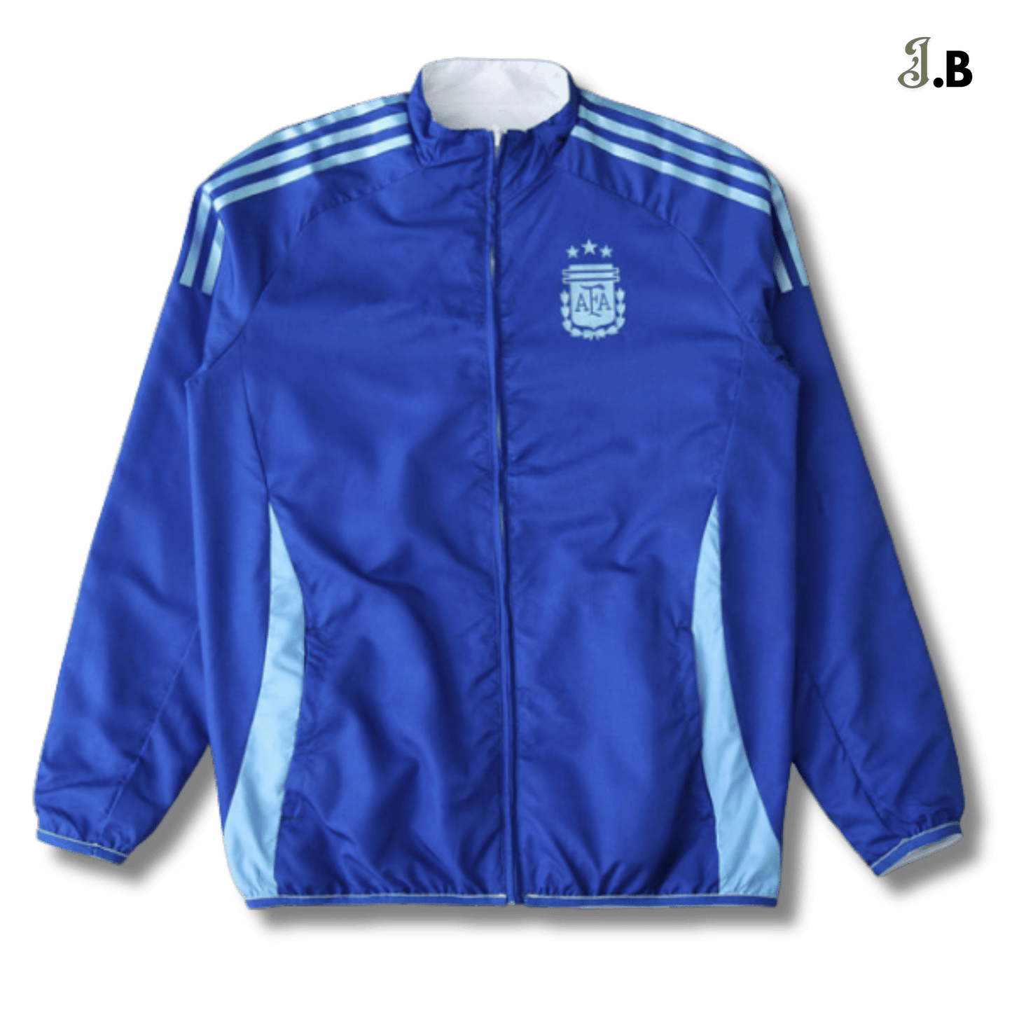 Argentina 24/25 White/Blue Reversible Windbreaker - JogaBonito - Jersey