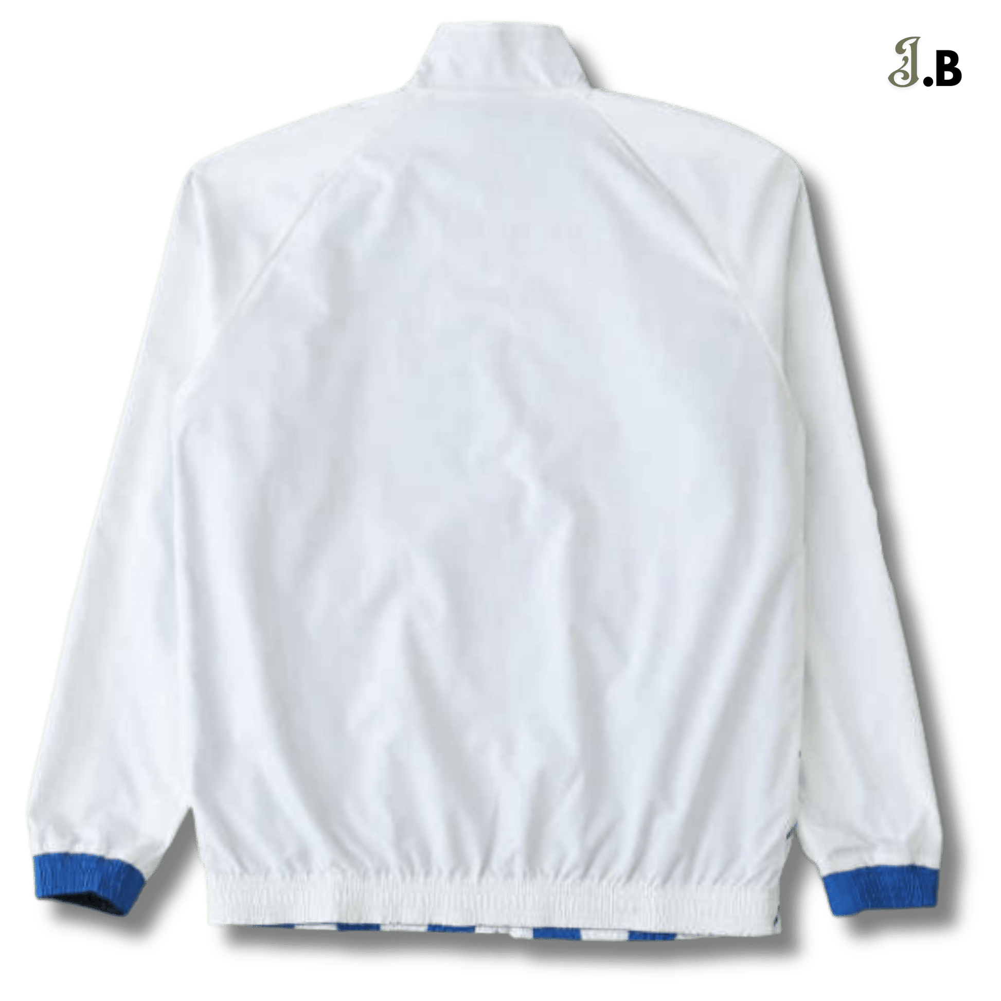 Argentina 24/25 White/Blue Striped Reversible Windbreaker - JogaBonito - Windbreaker