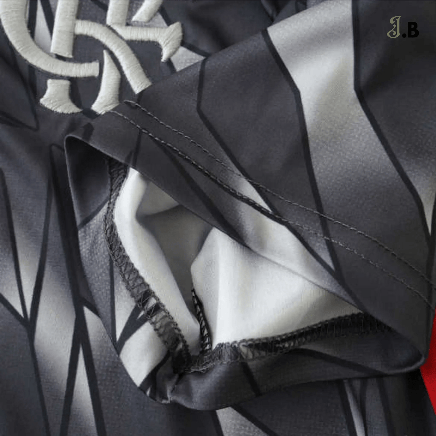CR Flamengo Vintage Grey Training Shirt - JogaBonito - Jersey