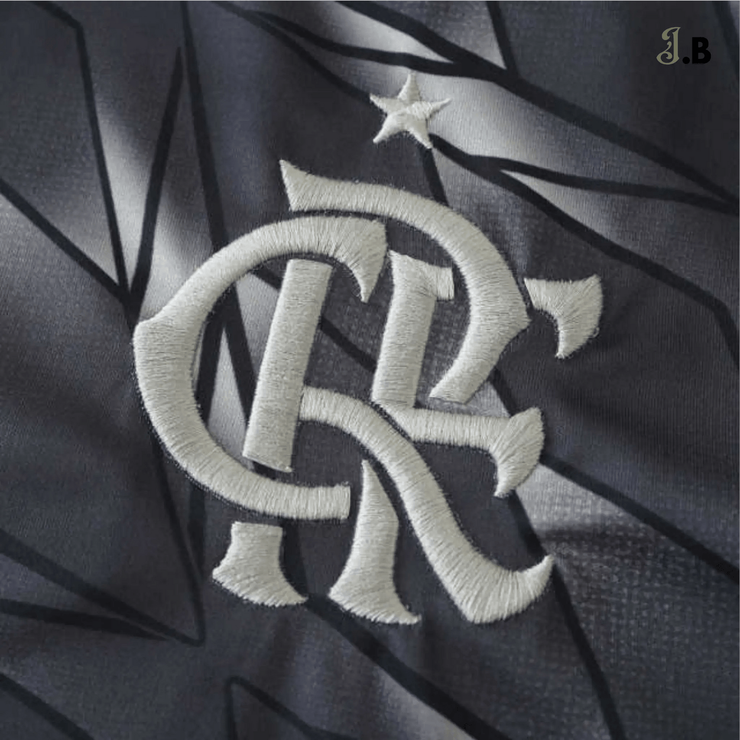 CR Flamengo Vintage Grey Training Shirt - JogaBonito - Jersey