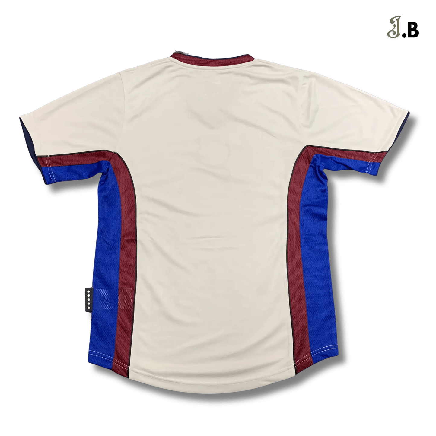 FC Barcelona Vintage 98 White Away Jersey - JogaBonito - Jersey
