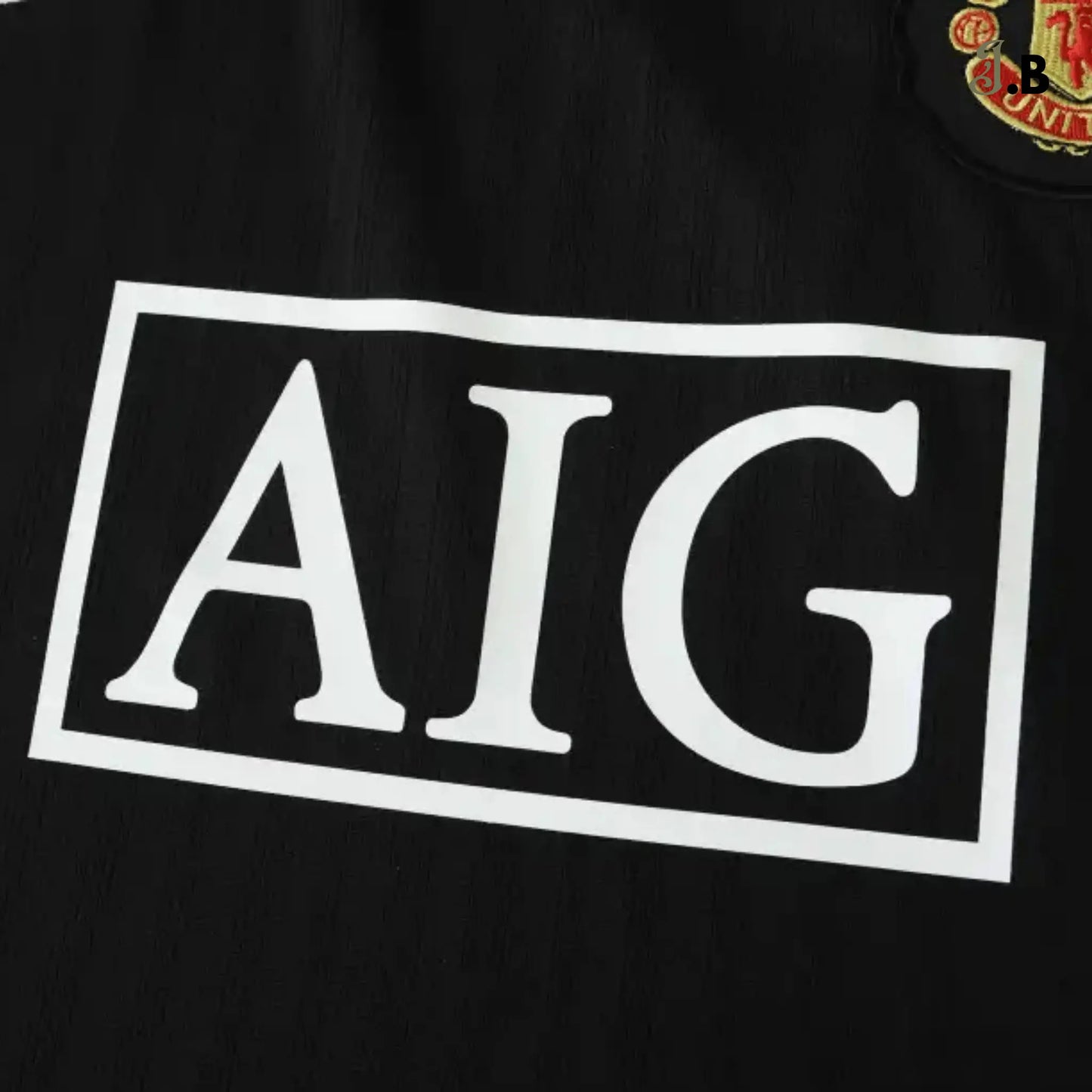 MUFC Black 2007 Retro Jersey JogaBonito