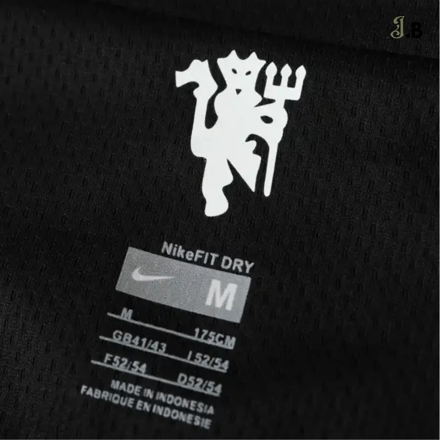 MUFC Black 2007 Retro Jersey JogaBonito