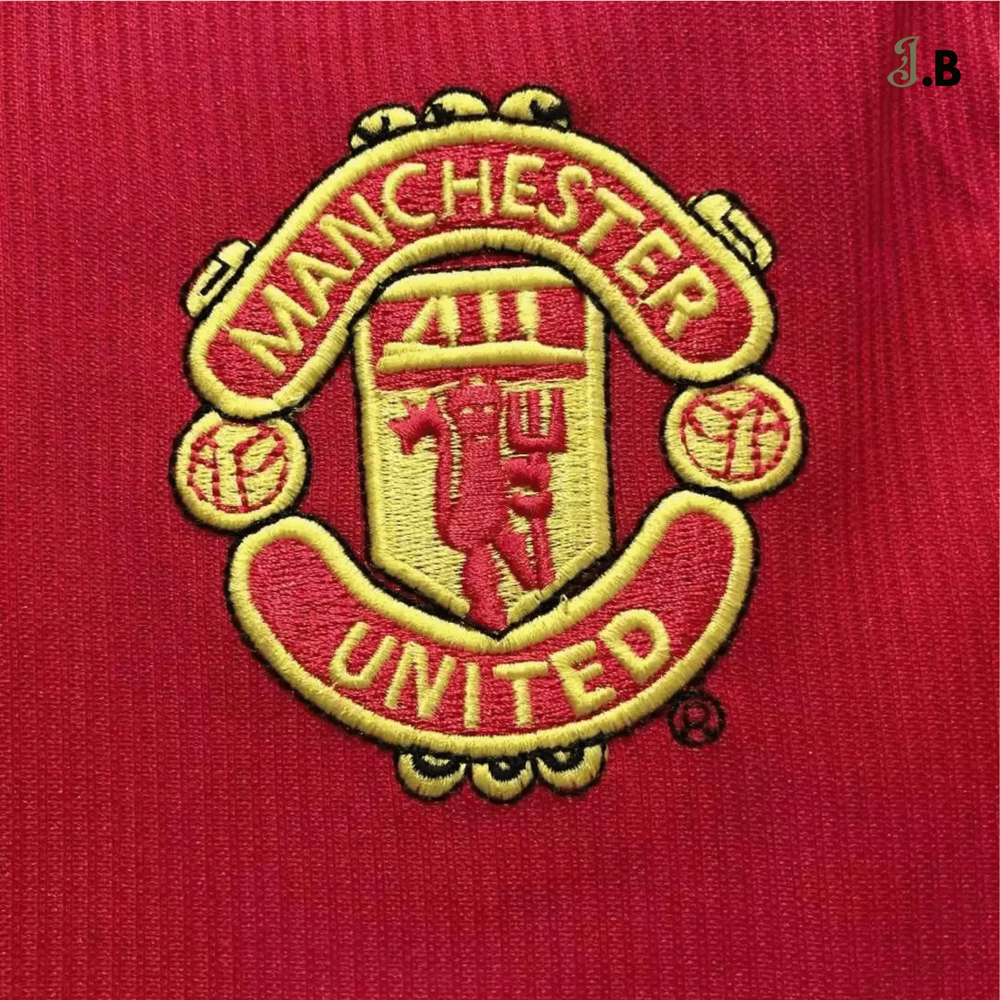 MUFC Red 1998 Retro Home Jersey JogaBonito