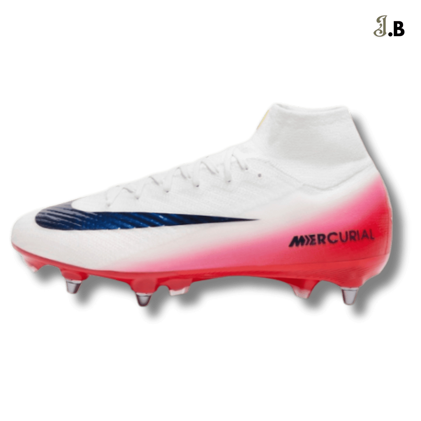 Nike Air Zoom Mercurial Superfly 16 Elite SG Cleats White/Red - JogaBonito - Cleat