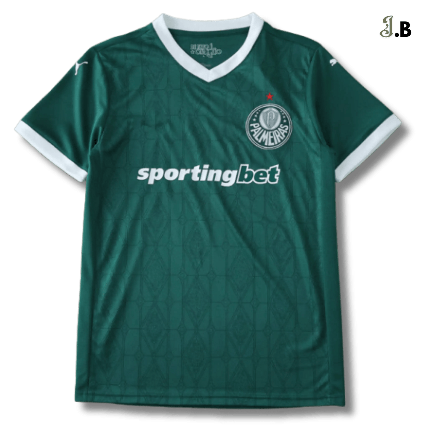 Palmeiras SP Vintage Green Home Fan Jersey - JogaBonito - Jersey