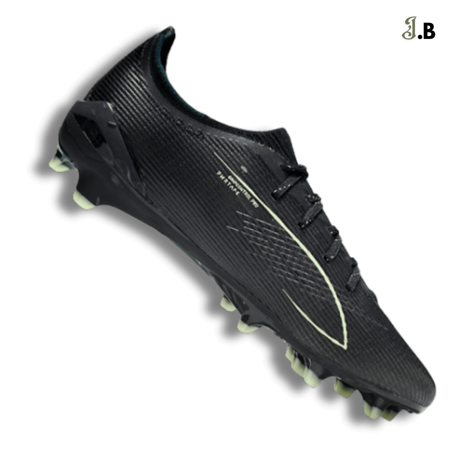 Puma Ultra 5 Ultimate FG Black Cleats - JogaBonito - Athletic Shoes