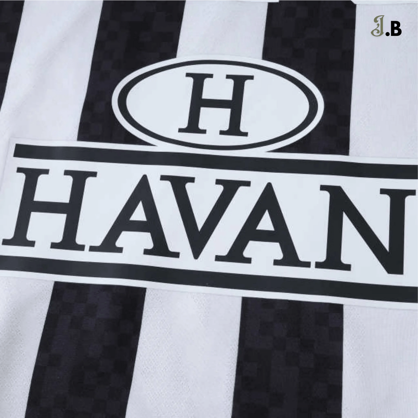 Santos FC Vintage Striped Away Fan Jersey - JogaBonito - Jersey