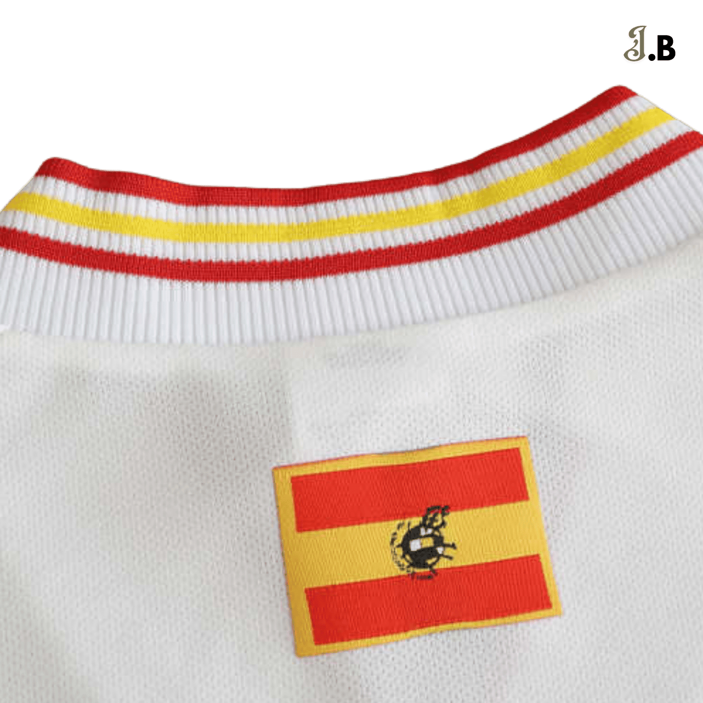 Spain Vintage 96 Third Fan Version White Jersey - JogaBonito - Jersey