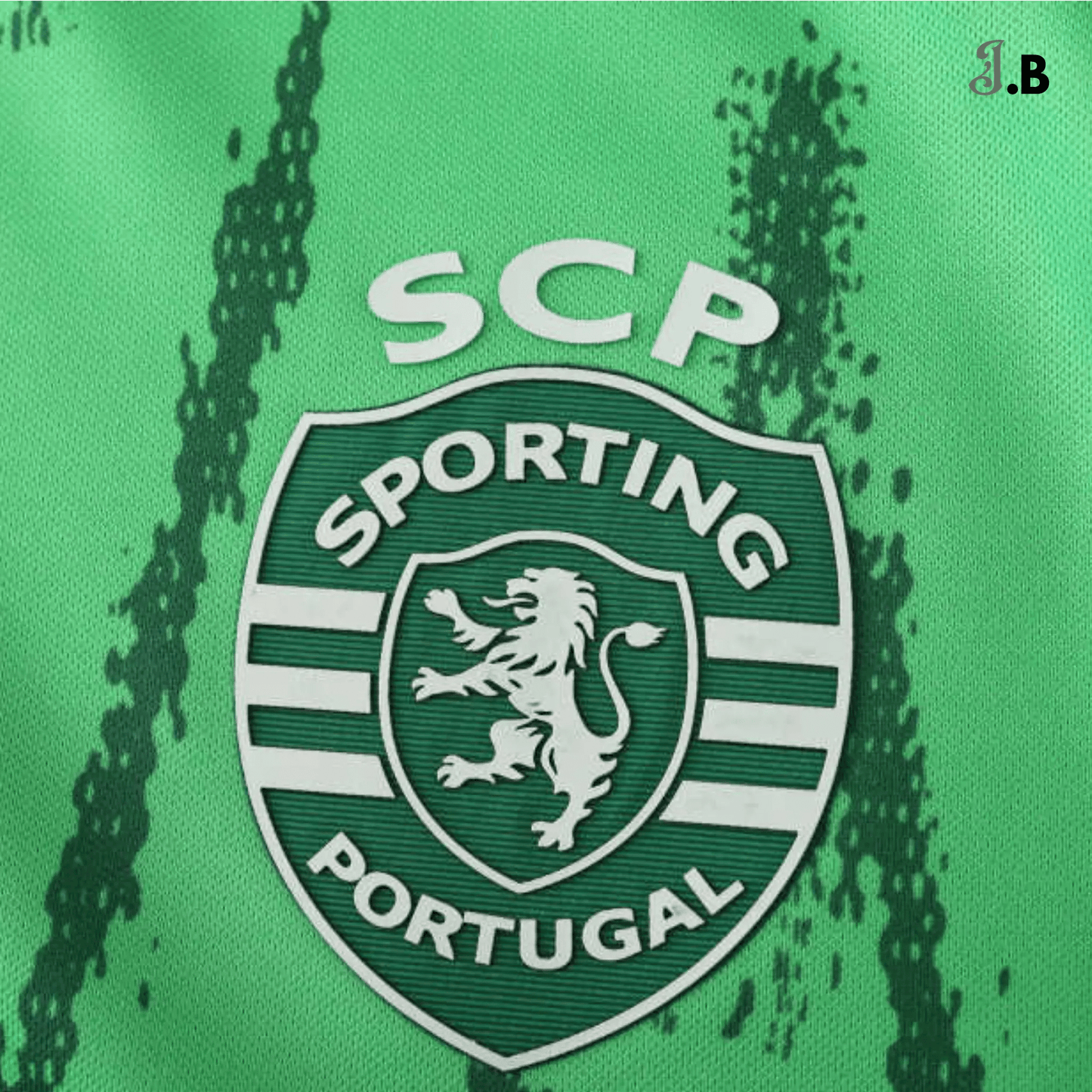 Sporting CP Vintage Green Training Shirt - JogaBonito - Jersey