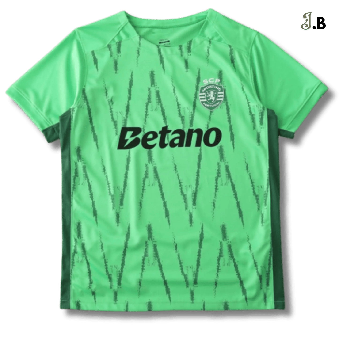 Sporting CP Vintage Green Training Shirt - JogaBonito - Jersey