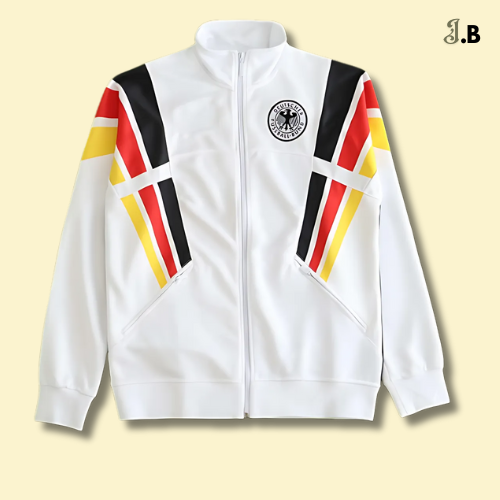 Retro UEFA White Germany Training Jacket