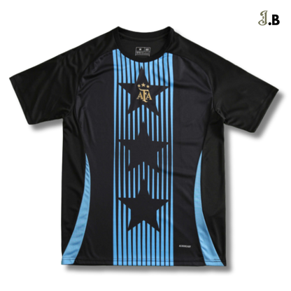 Argentina 24 Black/Light Blue Training Jersey JogaBonito