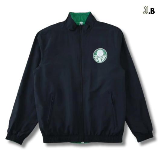 Palmeiras SP Vintage Green Reversible Windbreaker JogaBonito