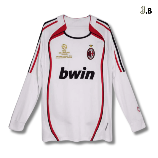 AC Milan Vintage 06 White Away Long Sleeve JogaBonito