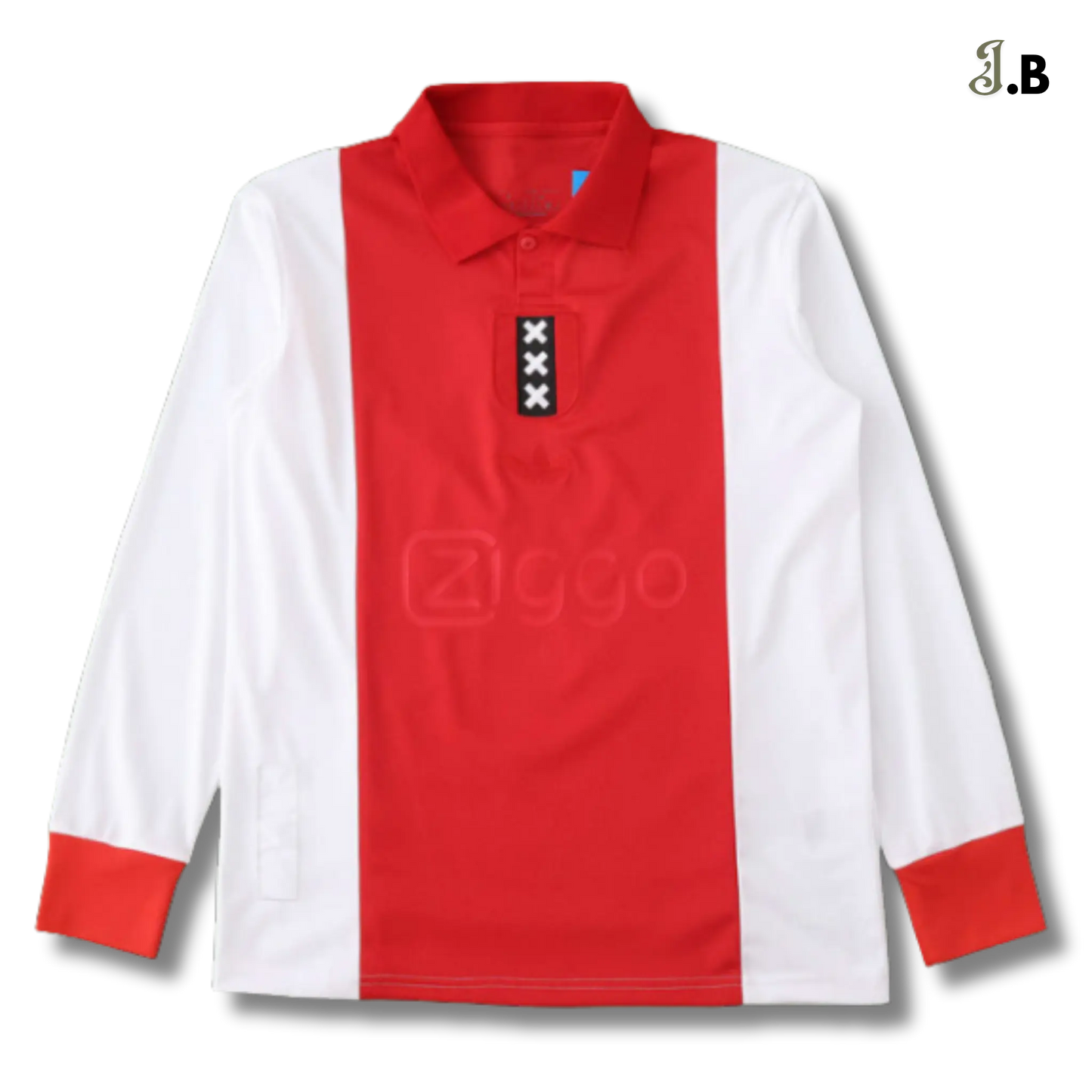 AFC Ajax Vintage Red 125th Anniversary Long Sleeve JogaBonito