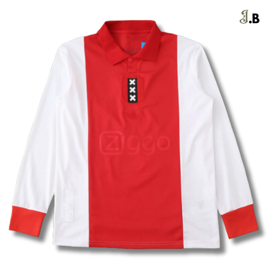 AFC Ajax Vintage Red 125th Anniversary Long Sleeve JogaBonito