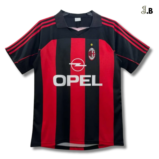AC Milan Vintage 02 Striped Home Jersey JogaBonito