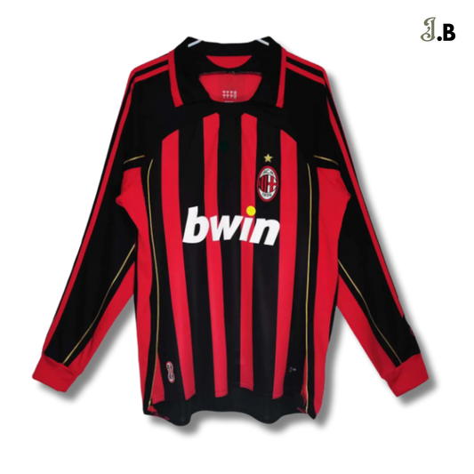 AC Milan Vintage 06 Black Home Long Sleeve JogaBonito