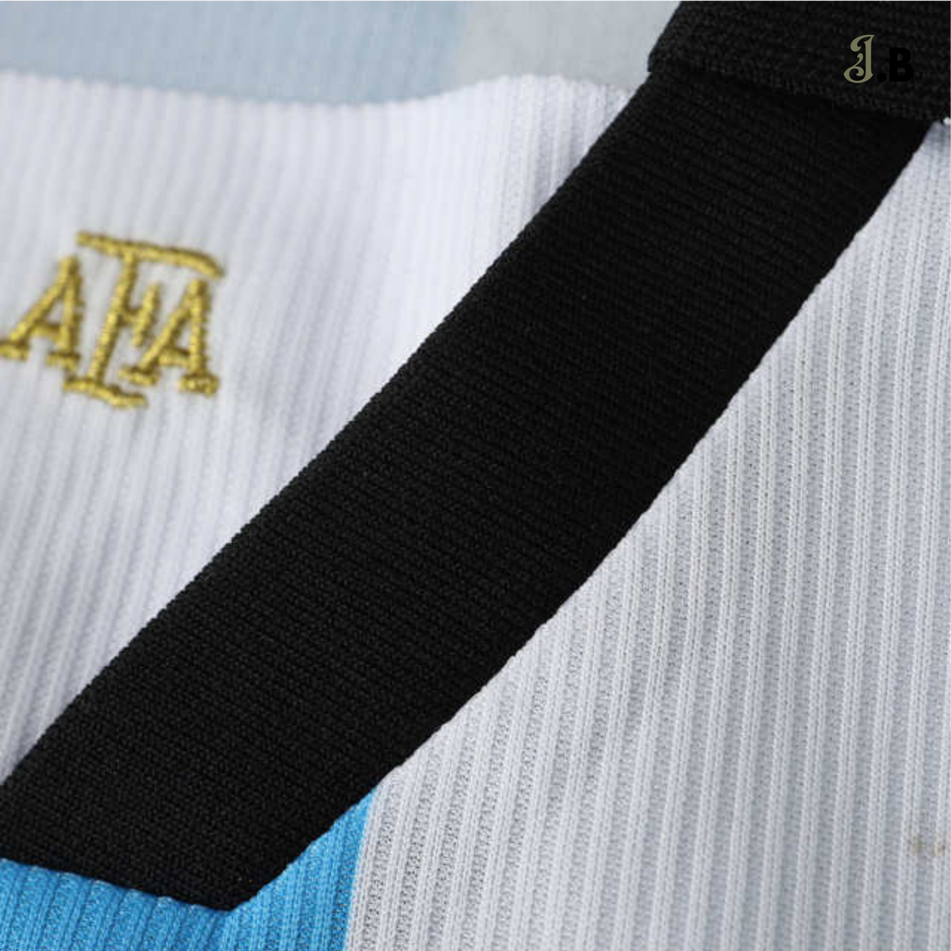 Argentina Vintage 98 Home Light Sea Blue/Gray Jersey JogaBonito