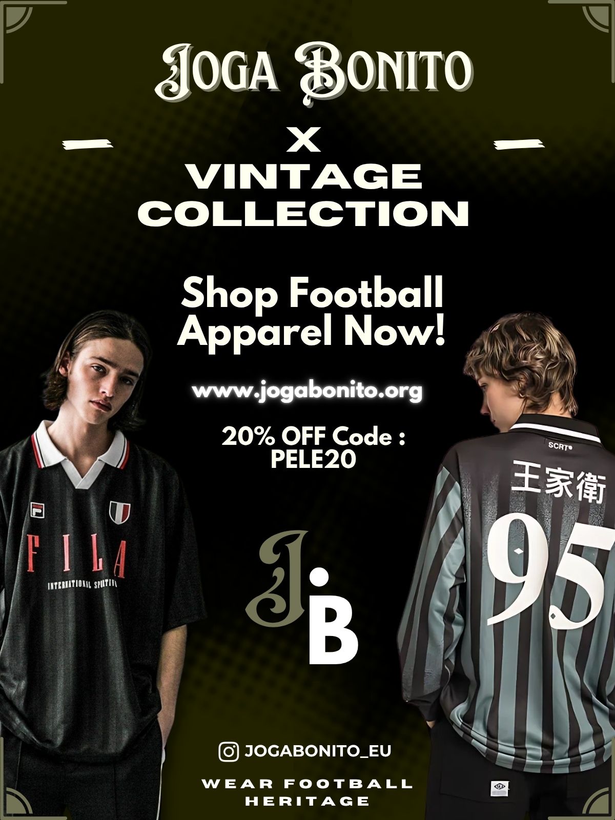 Vintage Football Jerseys | Rare Kits & Limited Drops – JogaBonito