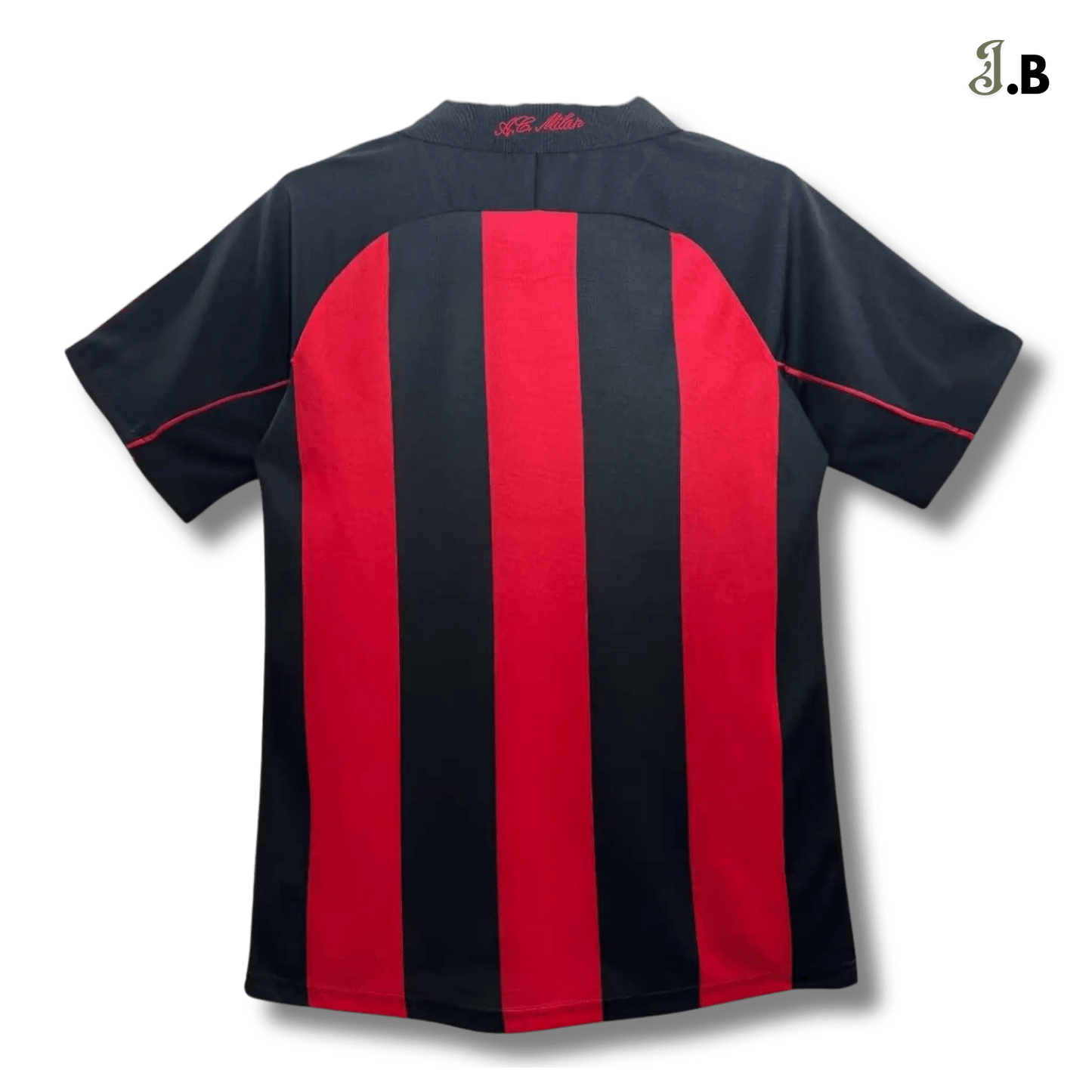 AC Milan Vintage 02 Striped Home Jersey - JogaBonito - Jersey