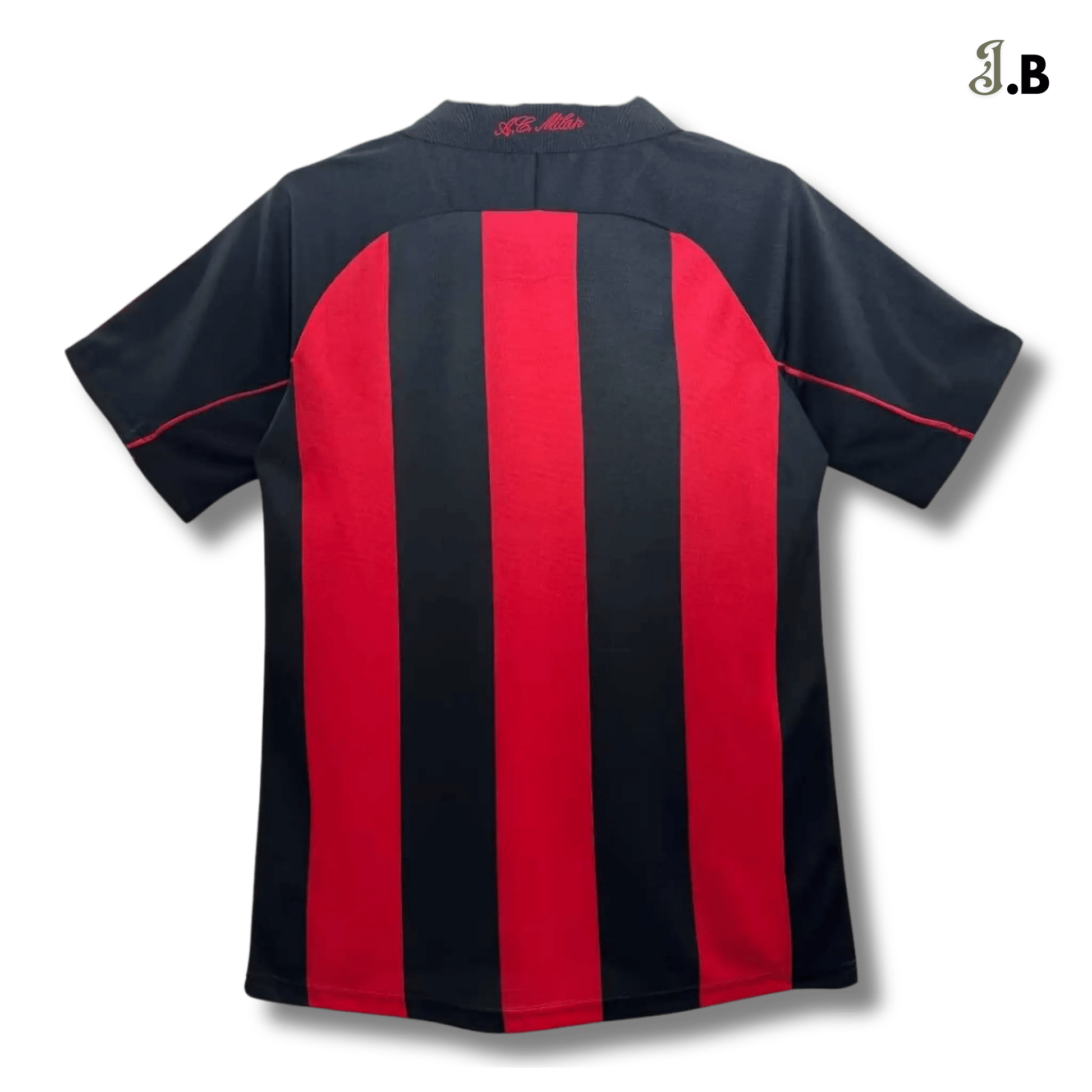 AC Milan Vintage 02 Striped Home Jersey - JogaBonito - Jersey