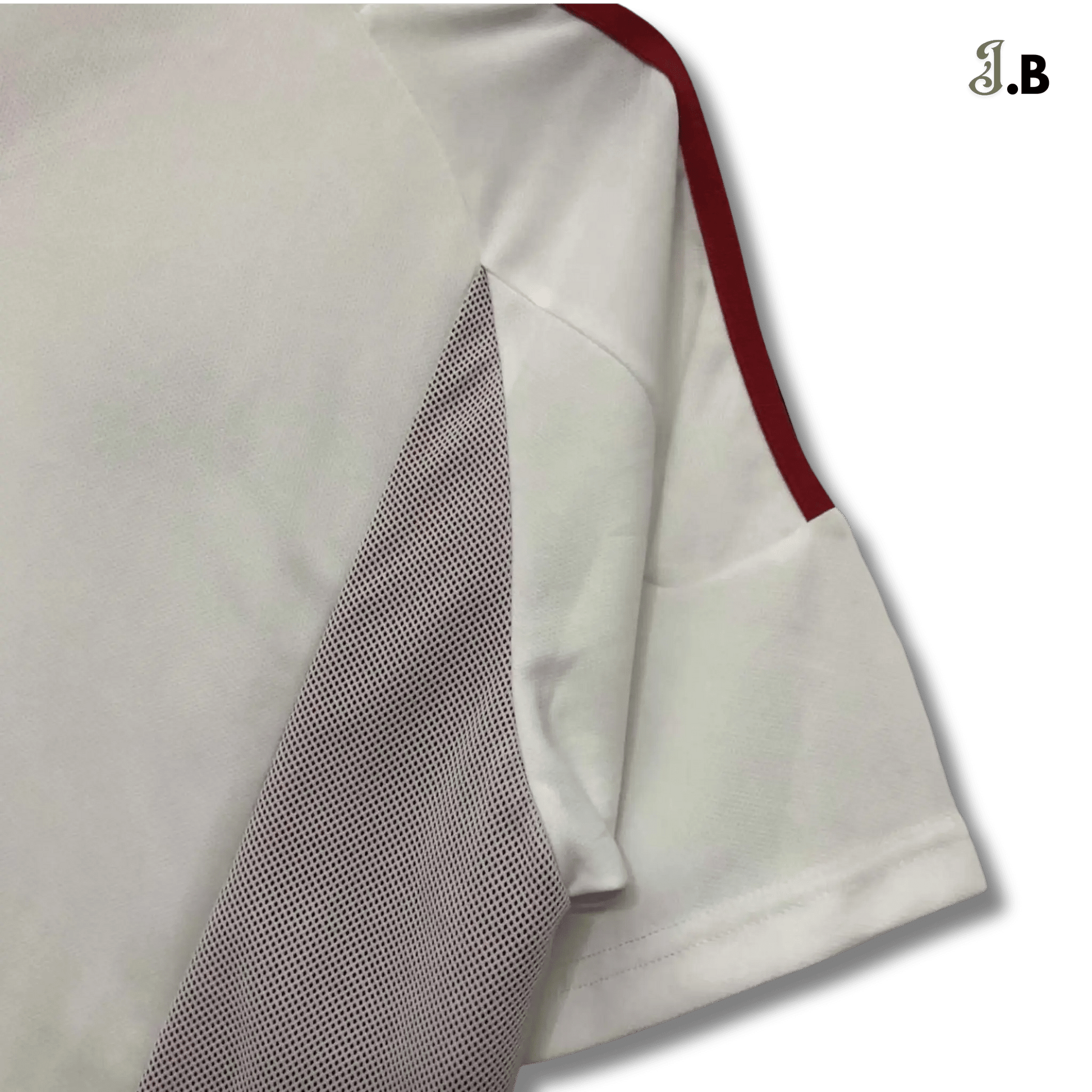 AC Milan Vintage 02 White Away Jersey - JogaBonito - Jersey