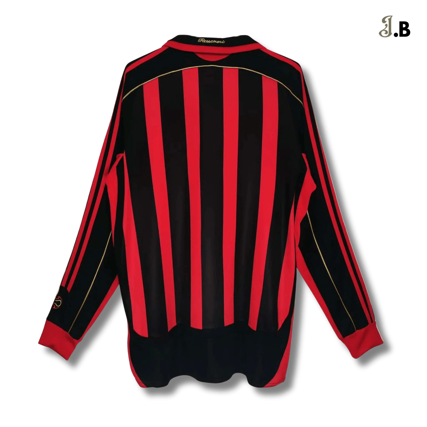 AC Milan Vintage 06 Black Home Long Sleeve - JogaBonito - Jersey
