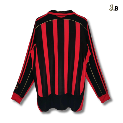 AC Milan Vintage 06 Black Home Long Sleeve - JogaBonito - Jersey