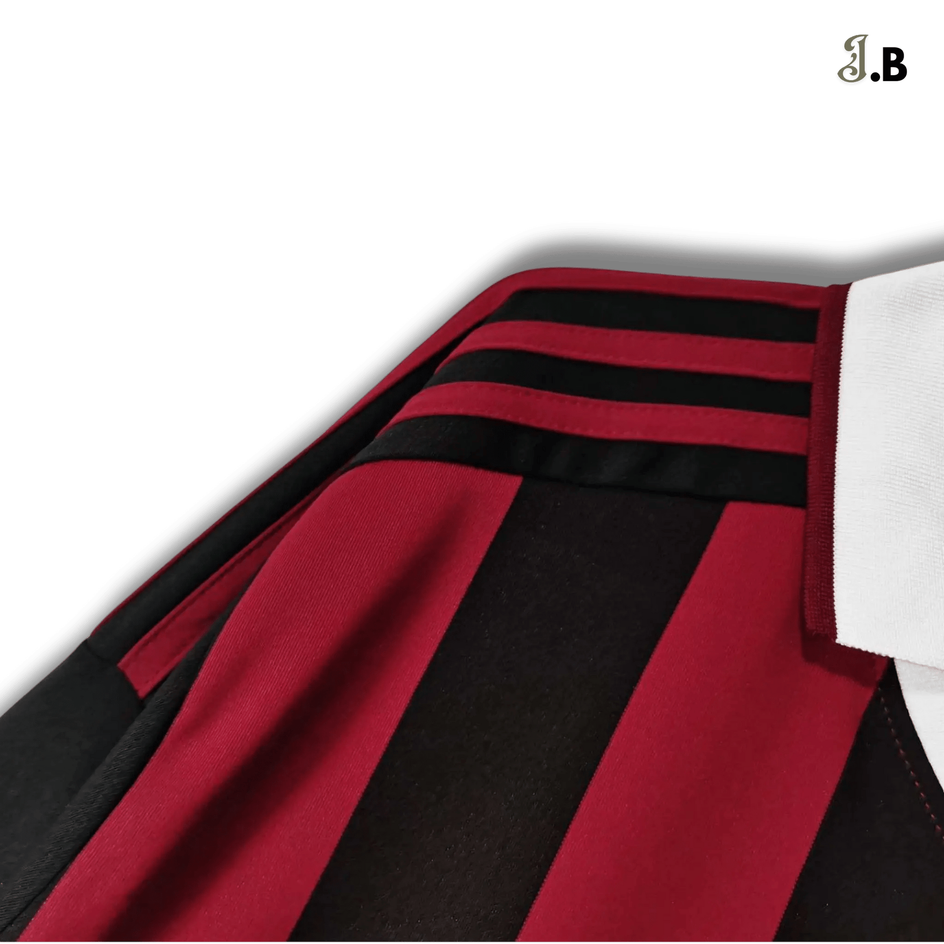 AC Milan Vintage 09 Black Home Long Sleeve - JogaBonito - Jersey