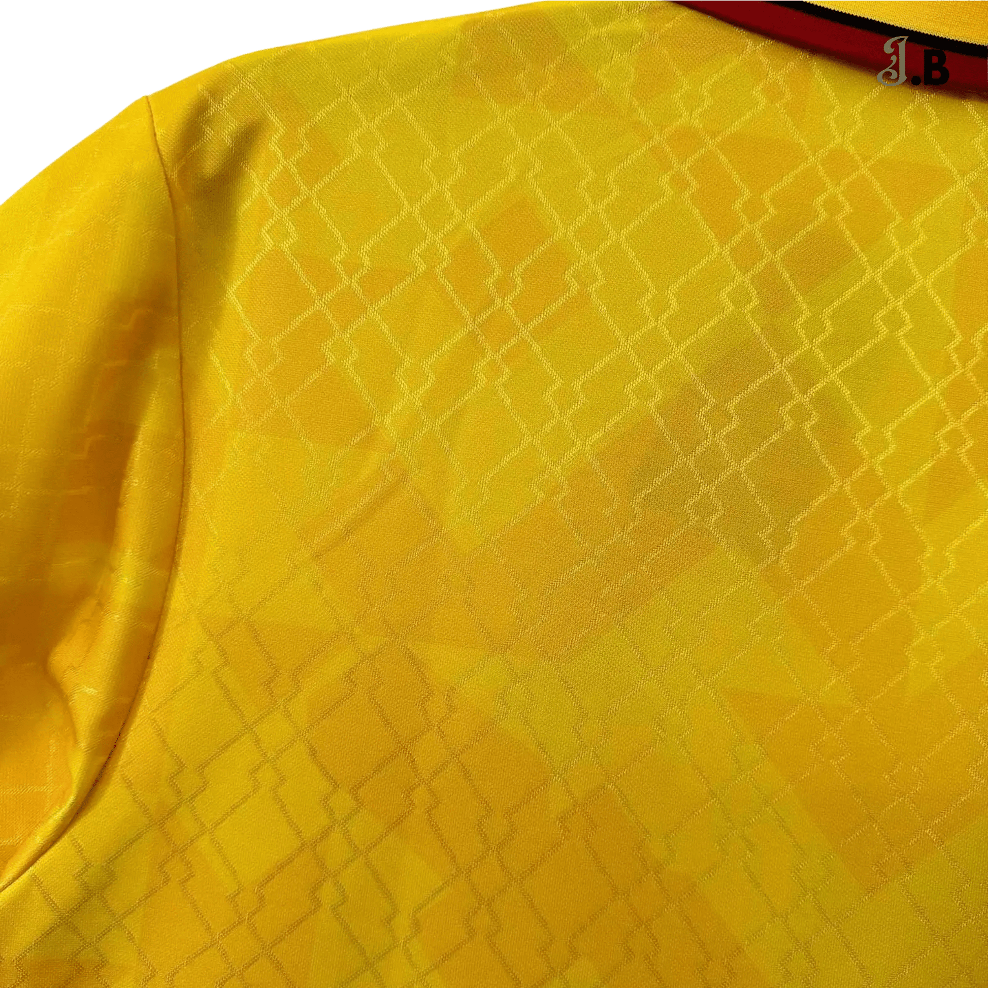 AC Milan Vintage 95 Yellow Third Jersey - JogaBonito - Jersey