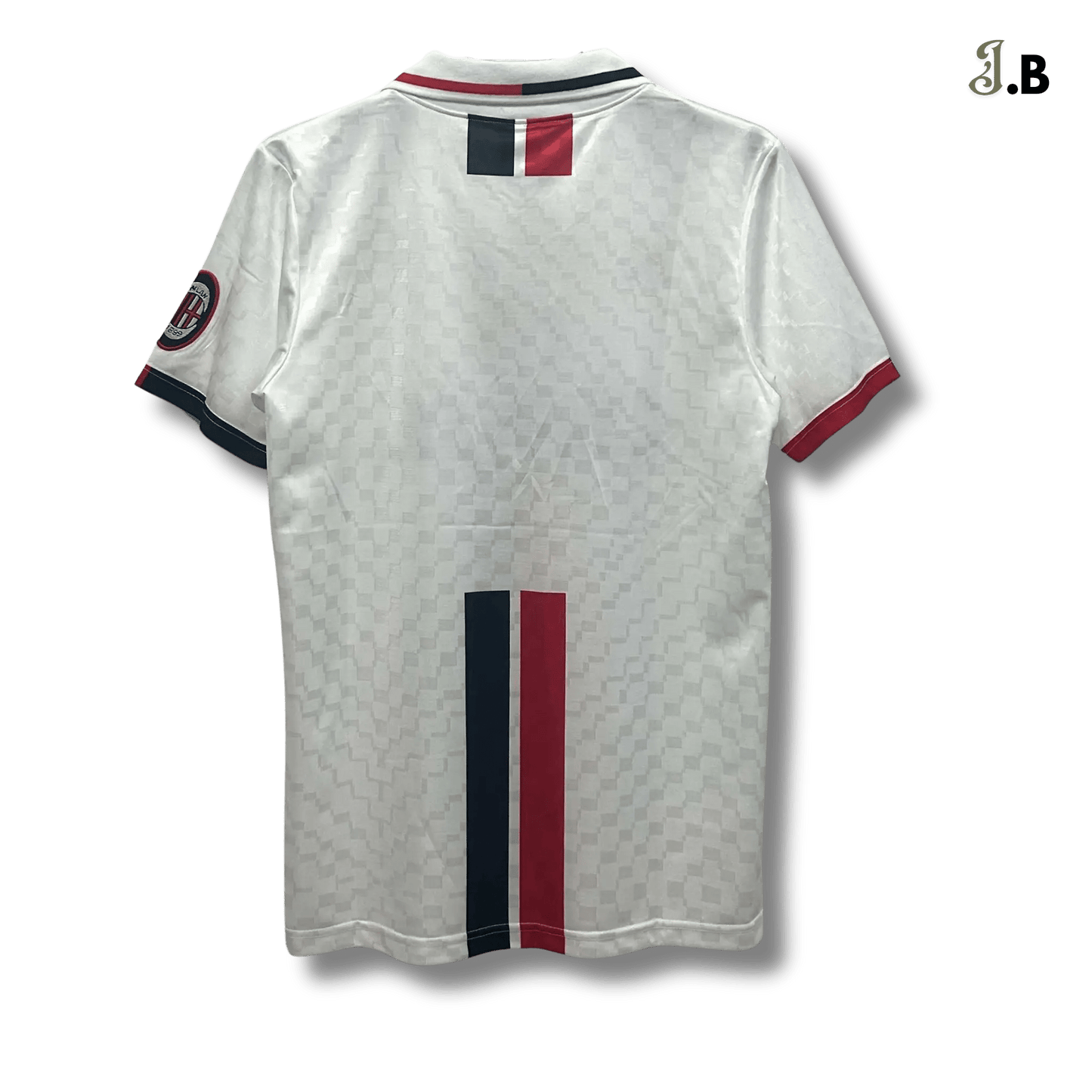 AC Milan Vintage 96 White Away Jersey - JogaBonito - Jersey
