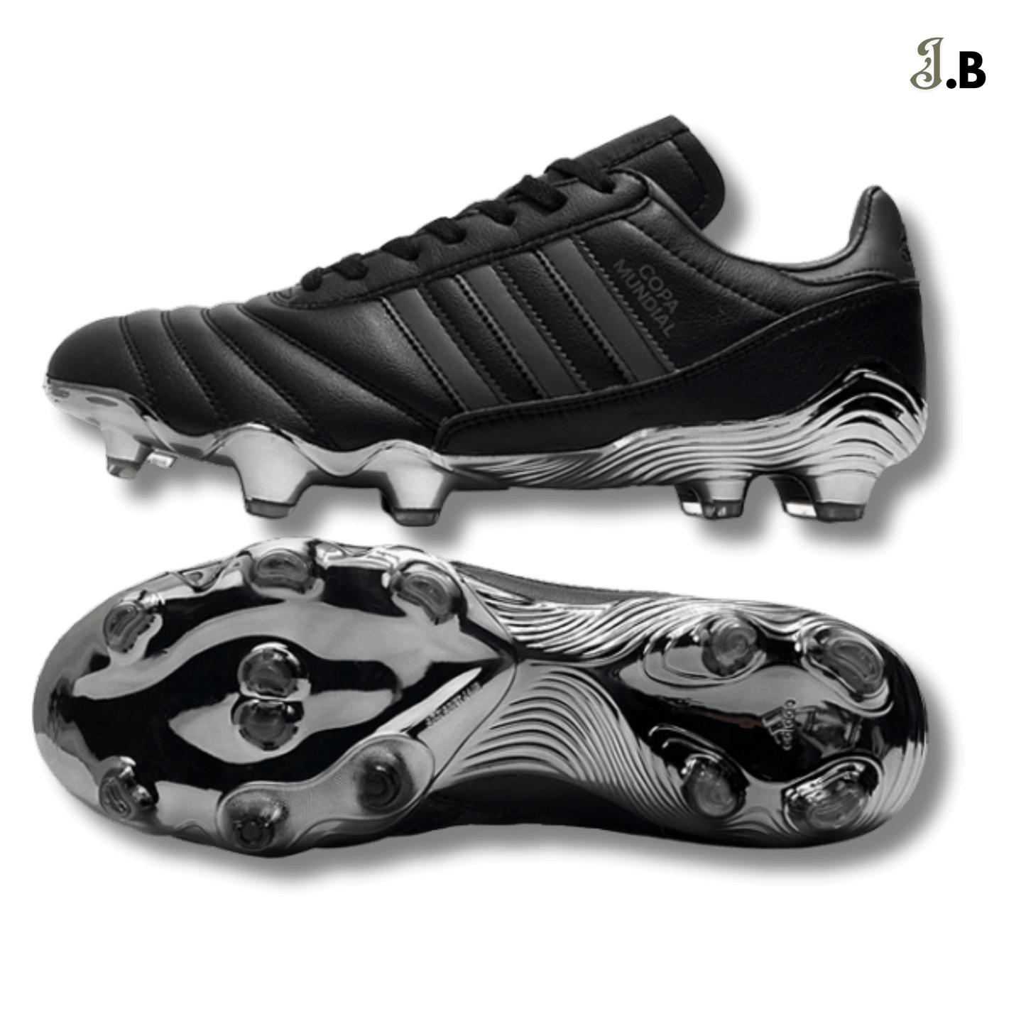 Adidas Black Copa Mundial 21 FG Cleats - JogaBonito - Athletic Shoes