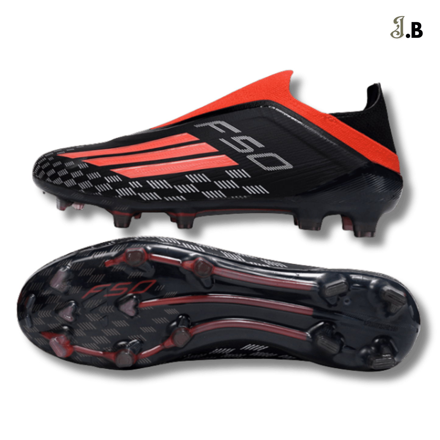 Adidas Black F50 Pro Fg Cleats - JogaBonito - Athletic Shoes