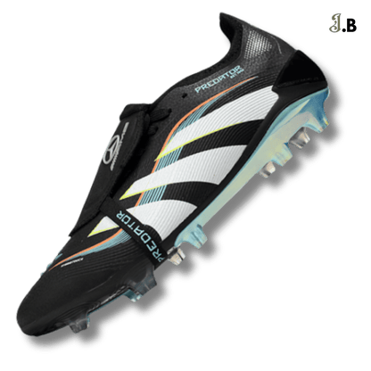 Adidas Black/Blue Predator Elite Accuracy FG Cleats - JogaBonito - Athletic Shoes