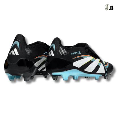 Adidas Black/Blue Predator Elite Accuracy FG Cleats - JogaBonito - Athletic Shoes
