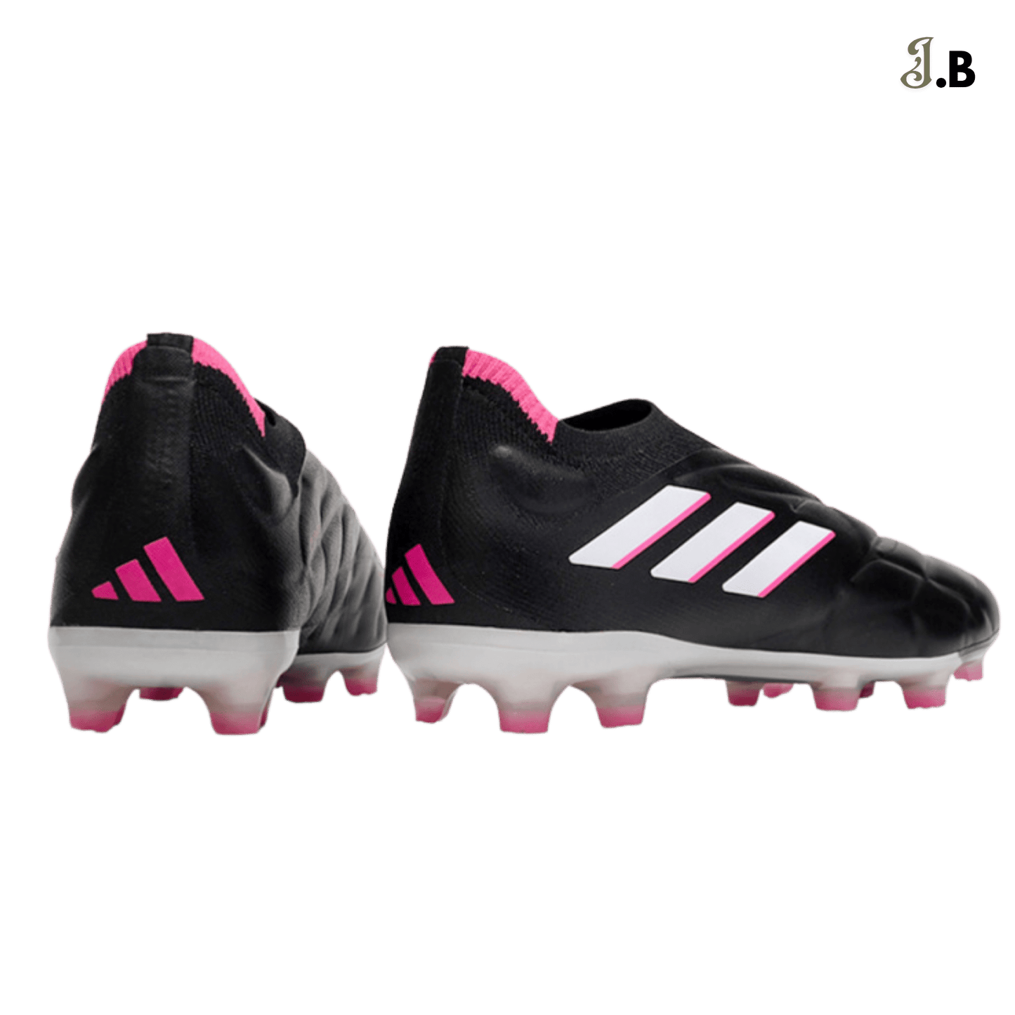 Adidas Black/Pink Copa Pure FG Cleats - JogaBonito - Athletic Shoes