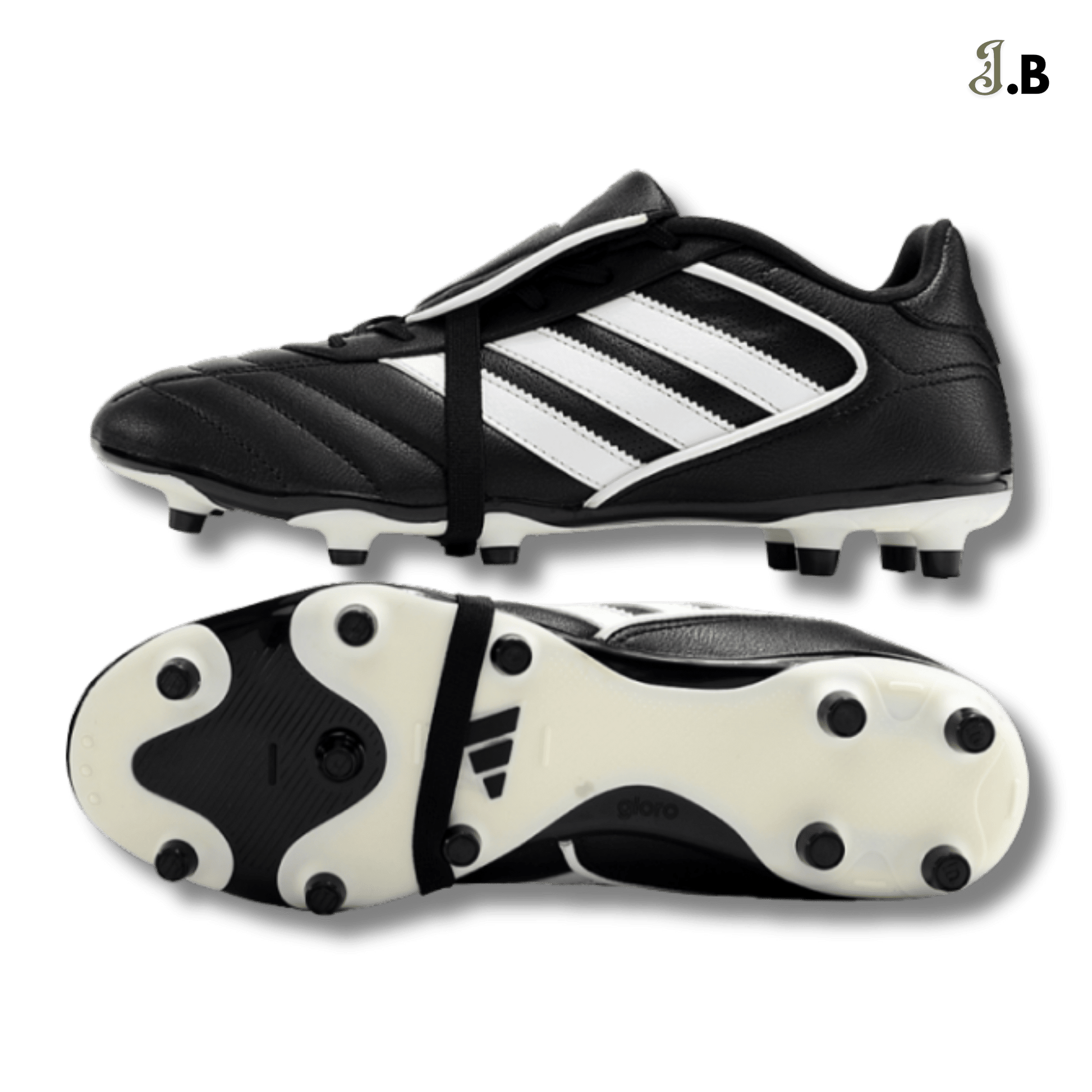 Adidas Black/White 2024 Copa Gloro FG Cleats - JogaBonito - Athletic Shoes