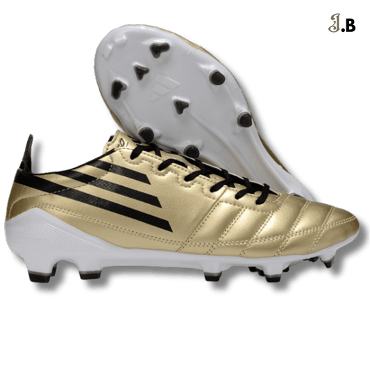 Adidas F50 Gold/White FG Cleats - JogaBonito - Cleat