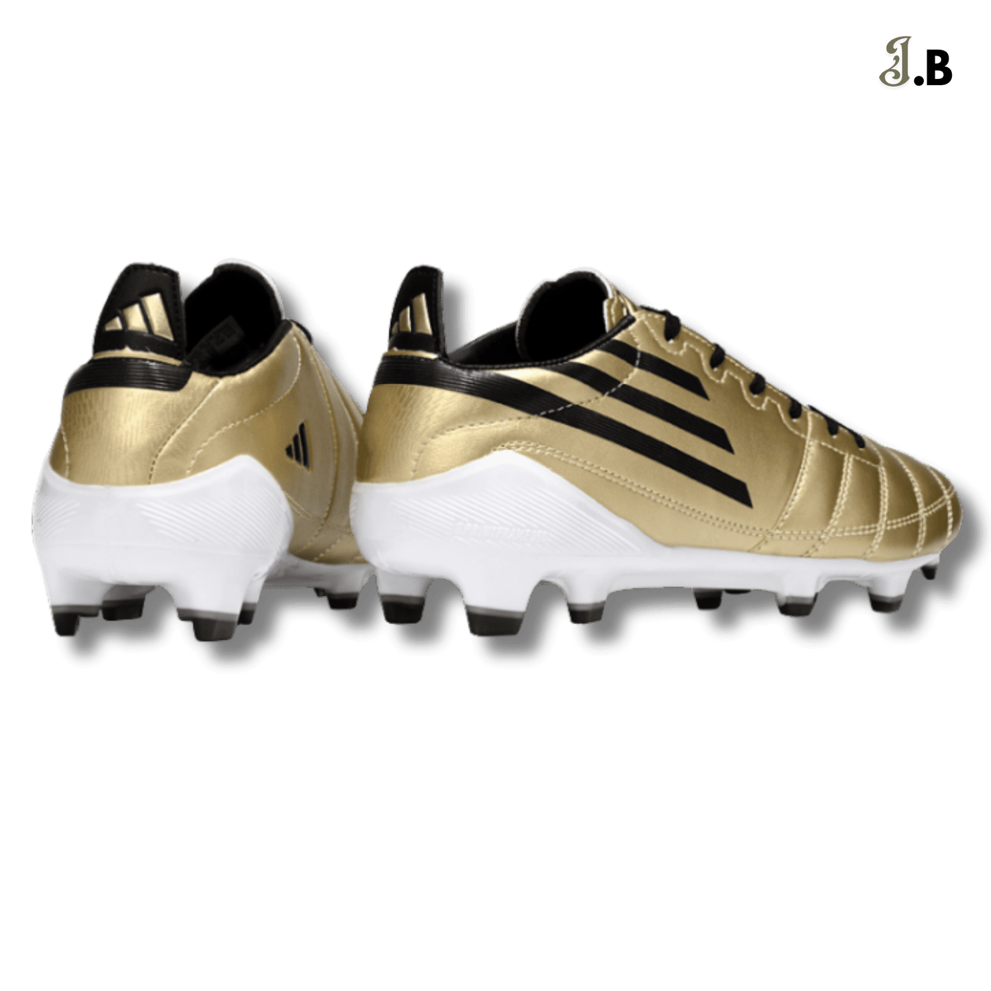 Adidas F50 Gold/White FG Cleats - JogaBonito - Cleat