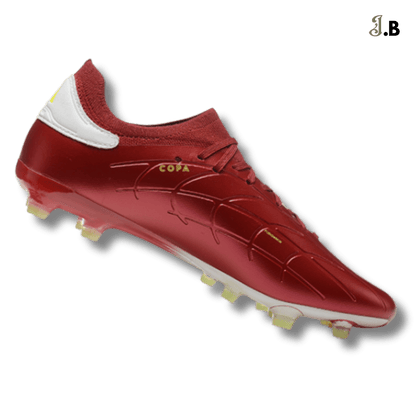 Adidas Metallic Red Copa Pure LI FG Cleats - JogaBonito - Athletic Shoes