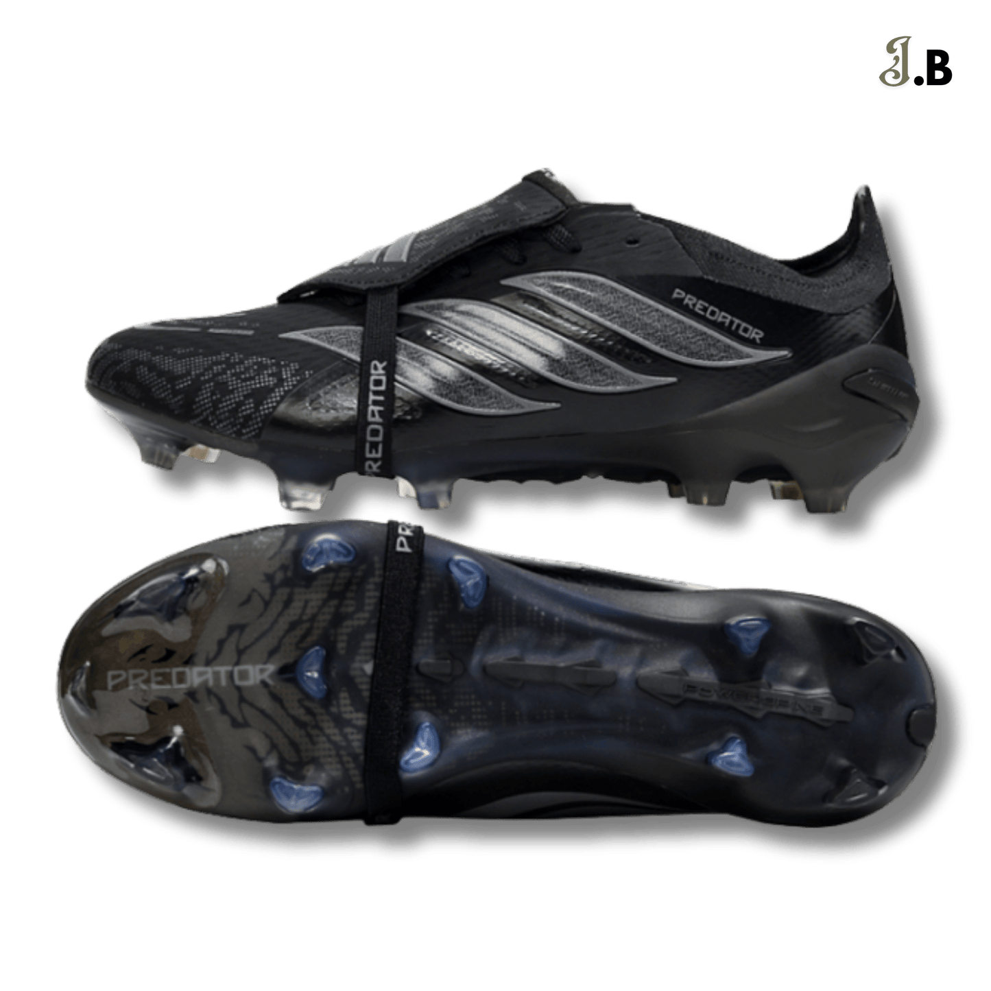 Adidas Predator Accuracy FG Black Cleats - JogaBonito - Athletic Shoes