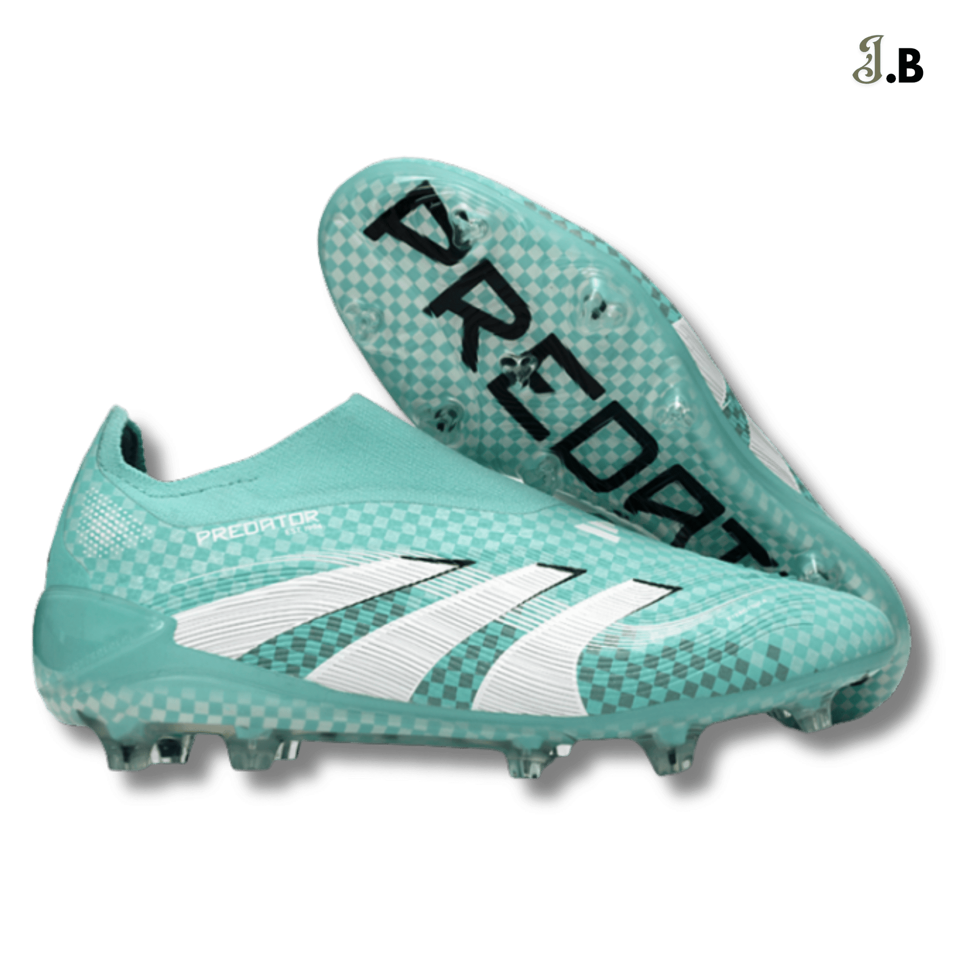 Adidas Predator Accuracy FG Teal Cleats - JogaBonito - Athletic Shoes